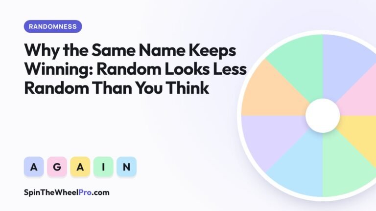 Why the Same Name Keeps Winning: Random Looks Less Random Than You Think