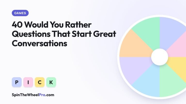 40 Would You Rather Questions That Start Great Conversations